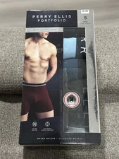Perry Ellis Portfolio Men's Boxer Briefs Size M - 5 Pack - Microfiber