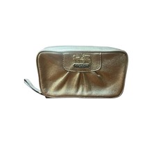 Coach Gold Travel Jewelry Case