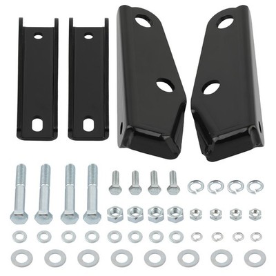 Rear Shock Relocation Brackets Kit for Chevy C10 GMC C15/C1500 Pickup 1963-72