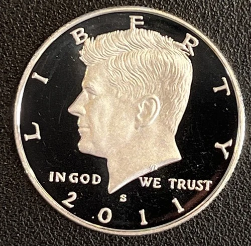 2011-S Kennedy Half Dollar Silver Proof. 90% Silver. Free Shipping!