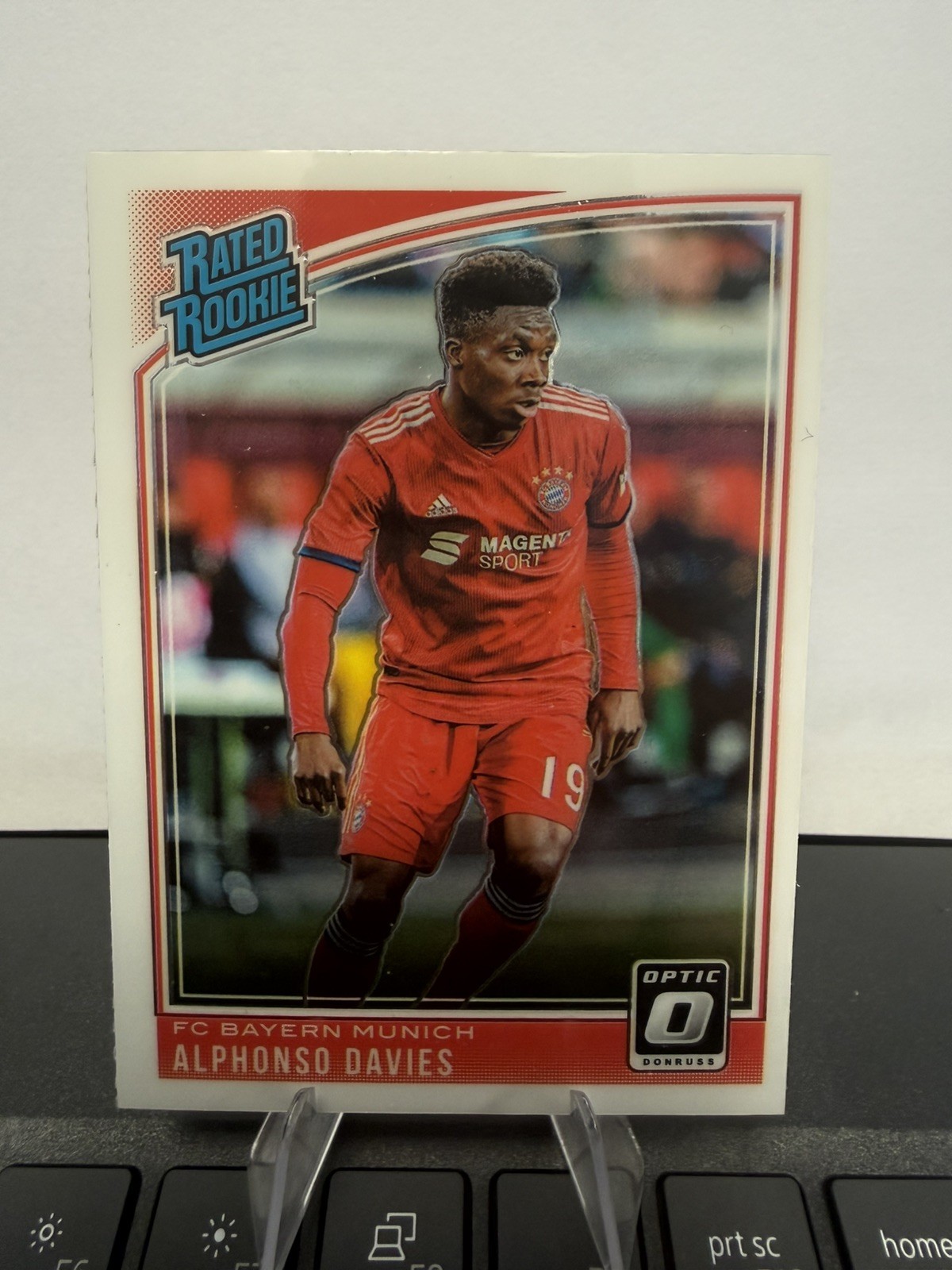 2018-19 Panini Donruss Optic Rates Rookie Alphonso Davies #176 RC