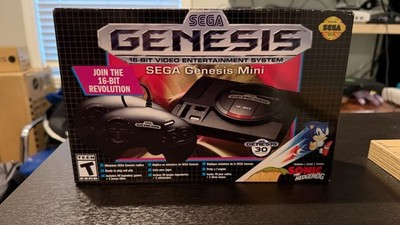 SEGA Genesis Mini Console Black New Classic Retro Game System HDMI