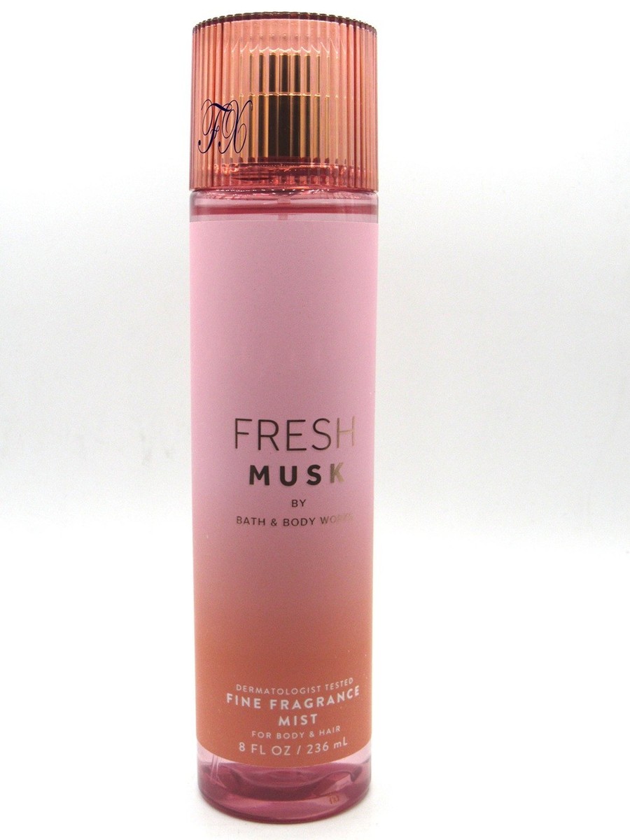 BATH & BODY WORKS FRESH MUSK FRAGRANCE MIST BODY SPRAY 8 FL OZ | eBay