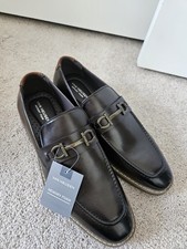 NEW In Box Van Heusen Men  s Dark Brown Dress Shoes Memory Foam Size 10