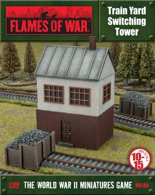 Battlefront BB186 Travel: Train Yard Switching Tower (1) Gaming Terrain