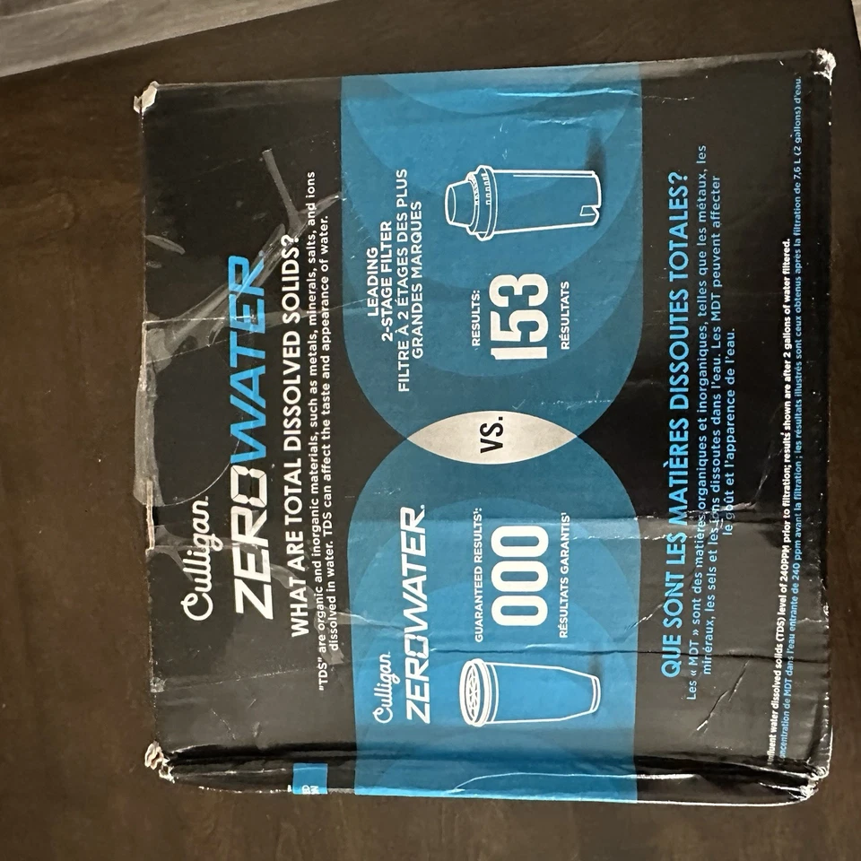 4 PACK Culligan ZeroWater Official Replacement Filter 5-Stage 0 TDS Filter - Image 3 of 4