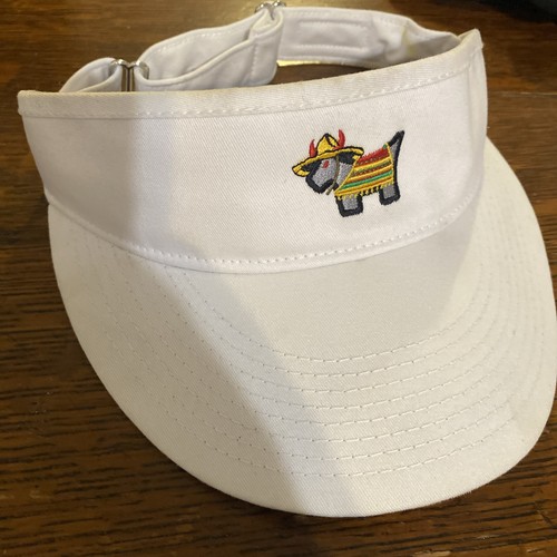 Scotty Cameron Limited Edition Serape Bulldog Visier weiß verstellbarer Riemen