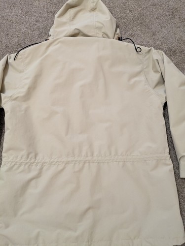 Sportif Riding Jacket Mens Large Brown Gortex Hooded Full Zip - Picture 14 of 15