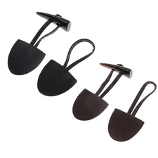 6 Pairs Leather Buttons Toggle Horn Duffle Buttons for Coat Buckle Clasp Coffee