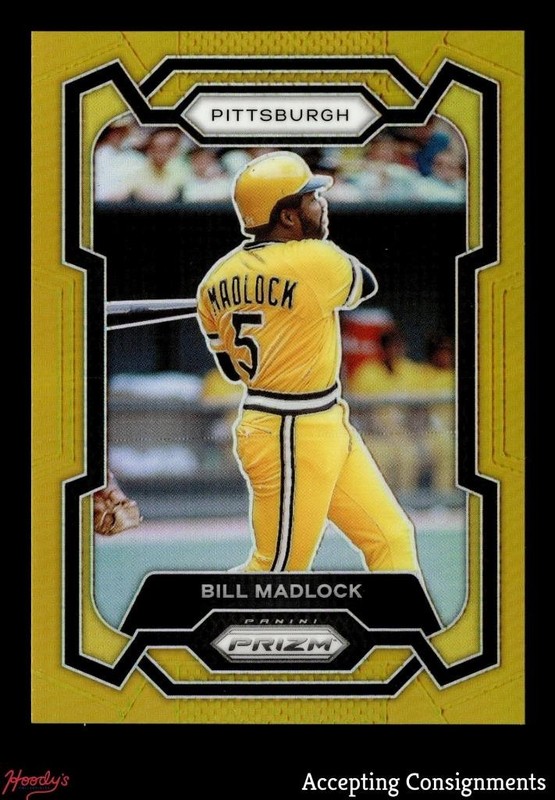 2024 Panini Prizm Prizms Gold #105 Bill Madlock 03/10 PIRATES