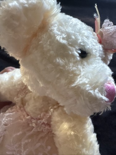 DanDee Cream Ivory Fairy Princess Teddy Bear Plush Stuffed Toy Pink Wings RARE - Picture 11 of 14