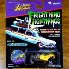 Johnny Lightning Fright'ning Lightnings Mysterion Yellow Collectors Edition 1997