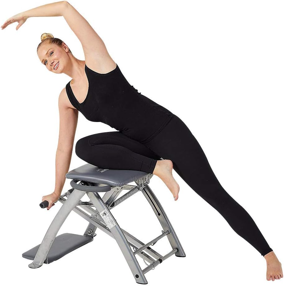 Life's A Beach Pilates PRO Chair with 4 DVDs eBay