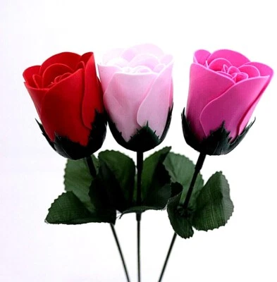 SALSA Rose Seife in Rosen Optik Blumen rote Rosen rosa Rose pinke Rose Geschenk Frau