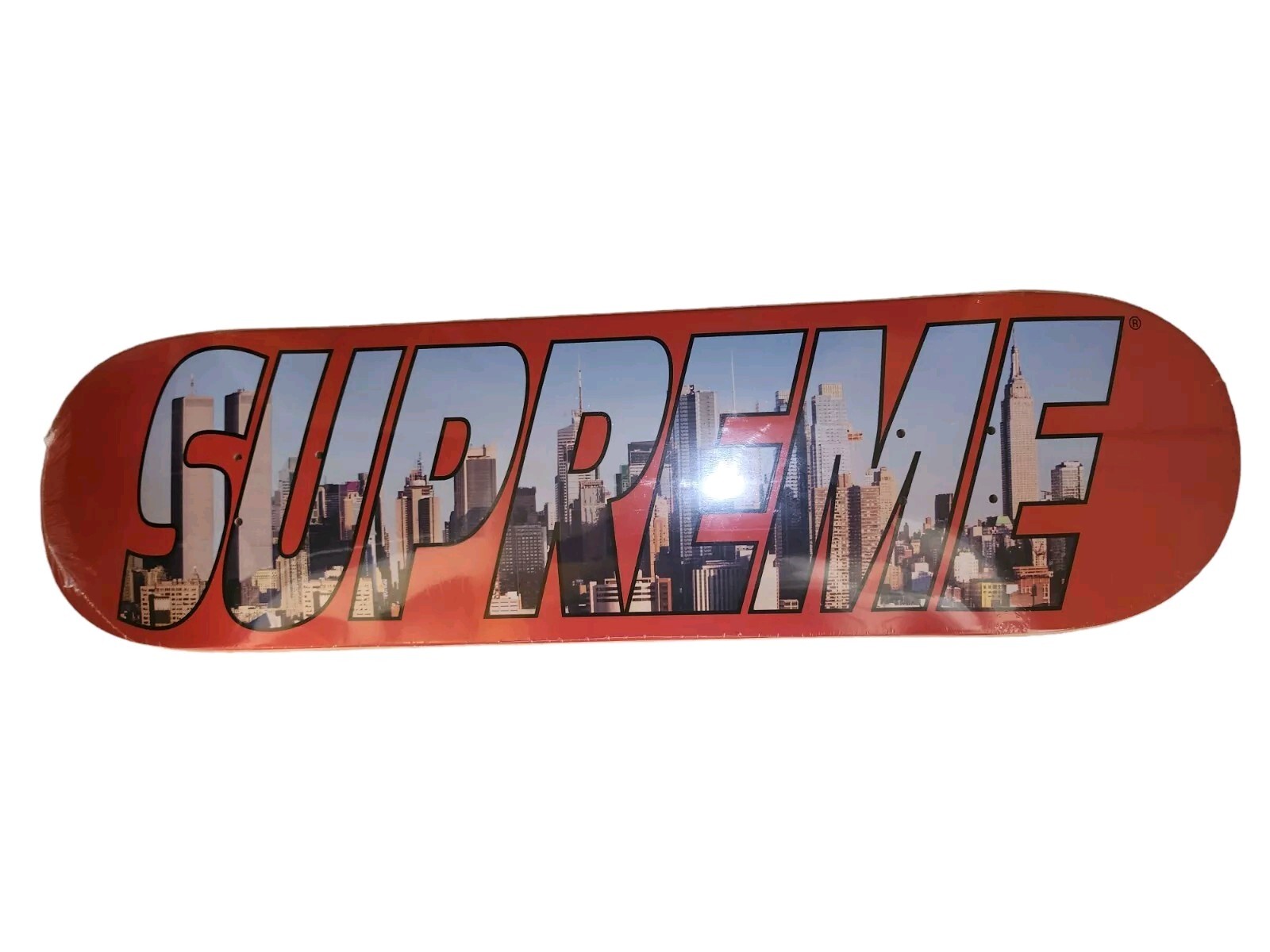 Supreme Skateboard Deck Gotham Red New-image