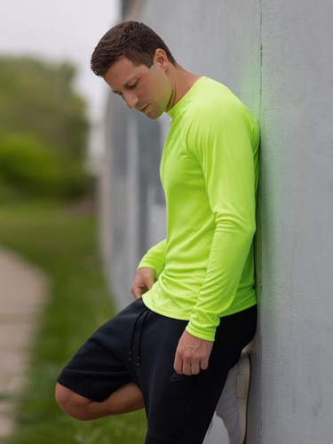 Men'S UPF 50+ UV Sun Protection Performance Long Sleeve Outdoor T Shirt - Picture 4 of 12