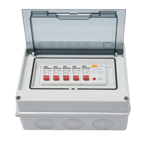 Small and Portable IP65 Protective Cover for Garage Shed Consumer Unit - Picture 3 of 12