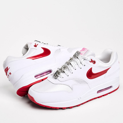 Size 13 - Nike Air Max 1 Premium Valentine's Day Pack - White for