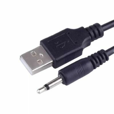 3FT/1M 3.5mm Male AUX Audio Jack To USB 2.0 Male Charge Cable Adapter Cord US