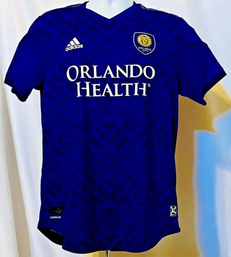 adidas Orlando City Authentic Home Soccer Jersey - Picture 1 of 2