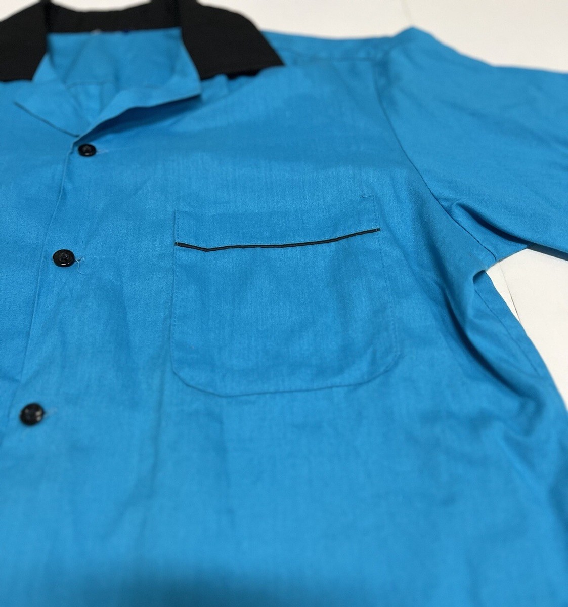 60s〜70s California Bowling Shirt Vintage 1960s Fastline MCM Racing Team California Bowling