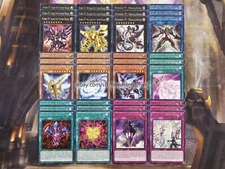 Yugioh Galaxy-Eyes Tachyon Deck Core Set 36 card MZTM Nebula Cloudragon C107