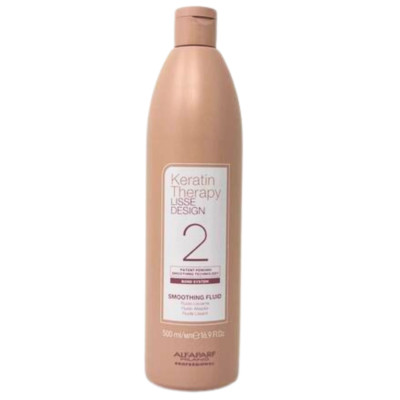 Alfaparf Lisse Design Keratin Therapy Step 2 Smoothing Fluid 16.91 oz / 500 ml