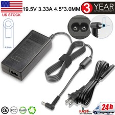 45W/65W For HP Pavilion ENVY Laptop AC Adapter Power Supply Charger Blue Tip