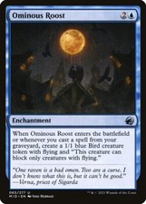 MTG Magic the Gathering Ominous Roost (65/553) Innistrad Midnight Hunt LP