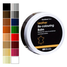Colour Restorer Dye Balm for Faded Worn Leather Sofa Car Seat Chair Bag 50ml