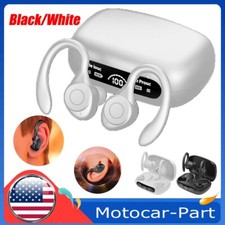 Bluetooth Headset Wireless Earphones Mini Earbuds Stereo Bass Headphones W/Mic