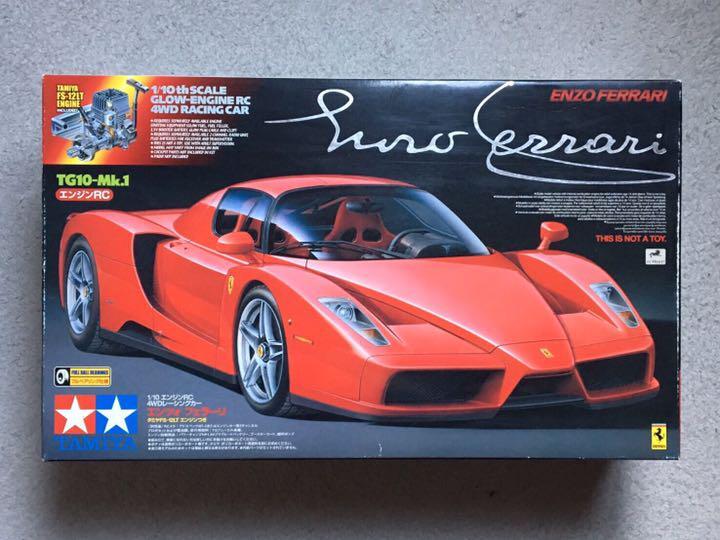 TAMIYA Engine RC 1/10 Enzo Ferrari TG10-Mk.1 Toy Hobby japan TAMIYA Engine RC 1/10 Enzo Ferrari TG10-Mk.1 Toy Hobby japan