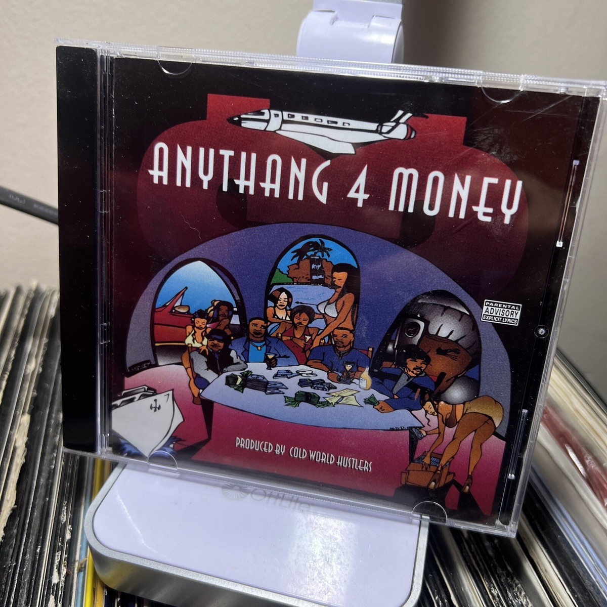 Anythang 4 Money Cold World Hustlers CD MINT 1997 Bay Area G