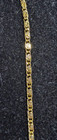 Beautiful Brass Plated Steel Scroll Chain 18-inch Choker necklace Unisex — photo 2