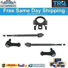 TRQ New Front Inner & Outer Tie Rod End w/ Tool Kit For 2005-2011 Chevy Pontiac