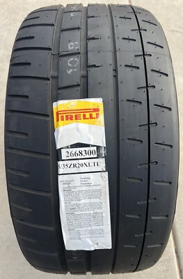 Set of TWO NEW 265/35ZR20 Pirelli P Zero Trofeo R Tires Like