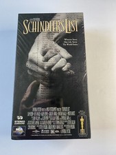 SEALED Schindler's List 2-tape VHS VHS, 1993 1st Release 1993 Collectors Set