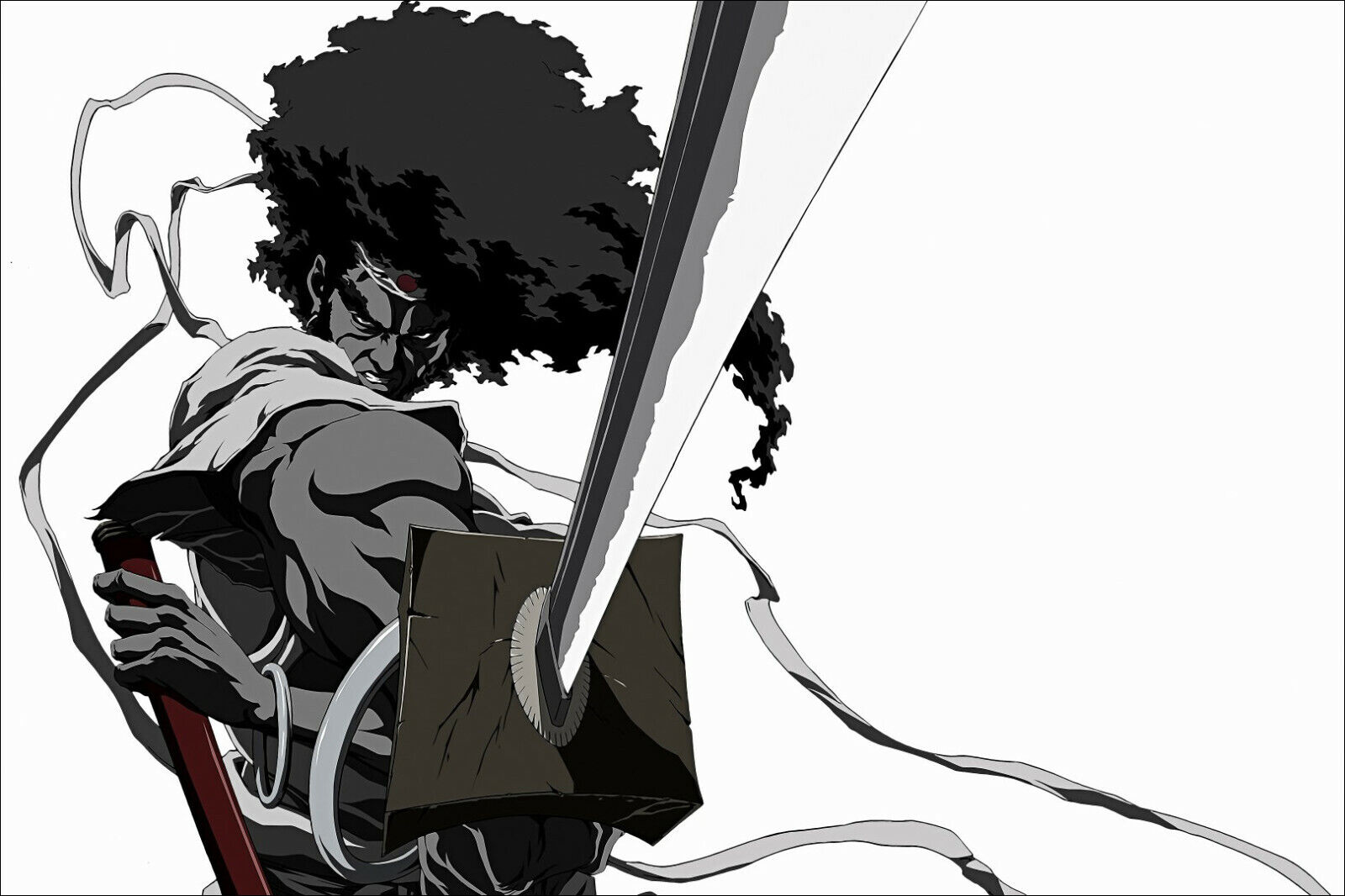 The Afro Samurai Manga Paint By Numbers - Paint By Numbers