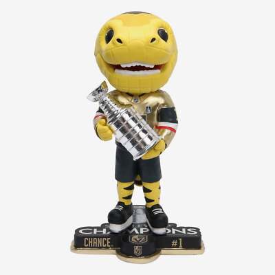 Chance Vegas Golden Knights 2023 Stanley Cup Champions Bobblehead NHL Hockey