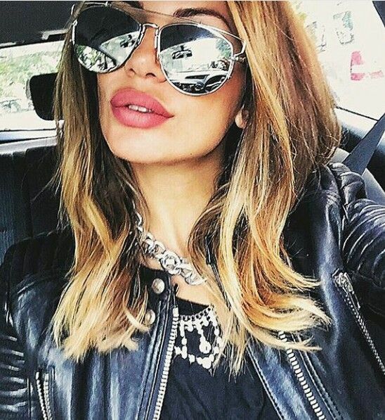 Oversized Aviator Sunglasses For Women - Technologic Double Bar Design, UV400 Protection 11 thumbnail image