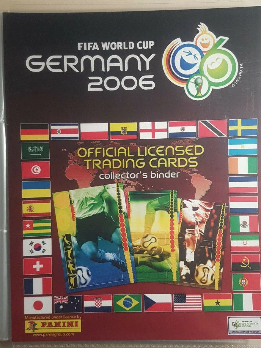 lot 17 cartes Panini goaaal coupe du monde 2006 Canton Vaud