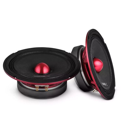 4 DS18 PRO-X6.4BMSL 1600 Watt 6.5" Slim Midrange Speakers Bullet 4-Ohm Shallow - Picture 4 of 12