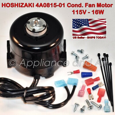 Hoshizaki 4a0815-01 Condenser Fan Motor 115v 16w Ships Today for