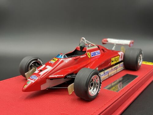 BBR 1/18 Ferrari 126C2 GP San Marino 1982 Gilles Villeneuve #27 P1894B Limited - Foto 6 di 24