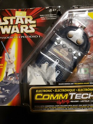 【未開封】Star Wars Episode I CommTech Reader Star Wars Episode 1 Electronic CommTech Reader W/ CommTech