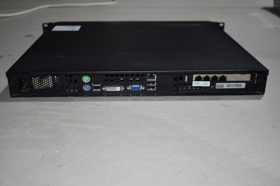 Gigabit 5-Port 1U Rackmount PFsense Firewall Intel Quad Xeon E3-1225v2 ...