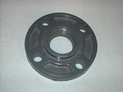 Ipex Schedule 80 Flange 2'' Threaded PVCI F1970 Fitting, NOS