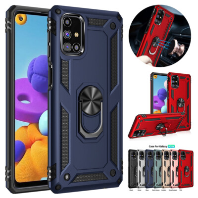 Ring Case For Samsung M01 Core M31S M51/32  Kickstand Luxury Hard Phone Cover