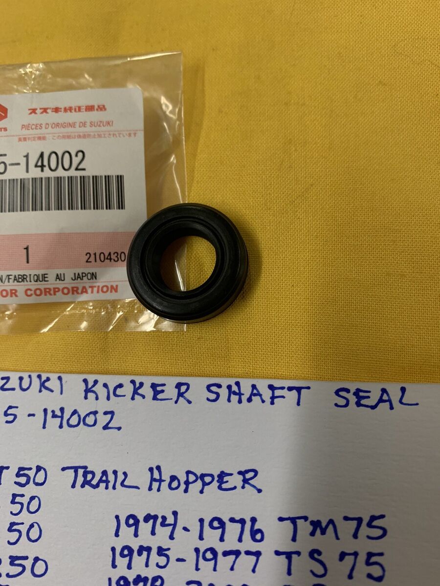 OEM SUZUKI Kicker Shaft Seal (09285-14002) MT50,JR50,JR80 OEM SUZUKI Kicker Shaft Seal (09285-14002) MT50,JR50,JR80