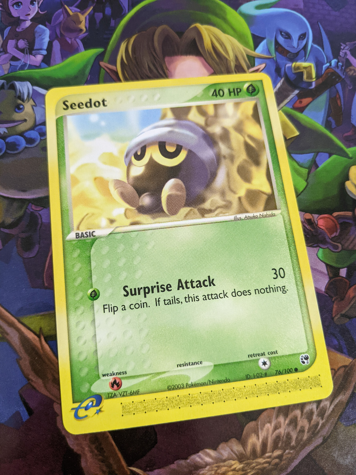 Seedot 76/100 NM - Ex Sandstorm - Common - Pokemon
